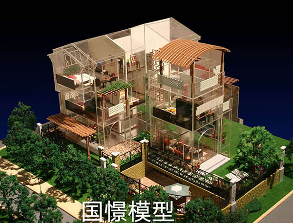 北流市建筑模型